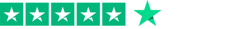 5 stars on Trustpilot