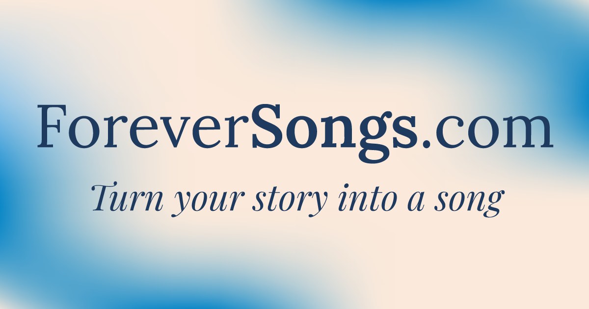 The picture foreversongs.com shows when its homepage is shared